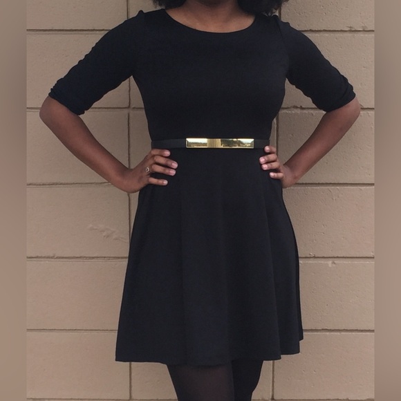 3/4 Length Skater Dress - Picture 8 of 8